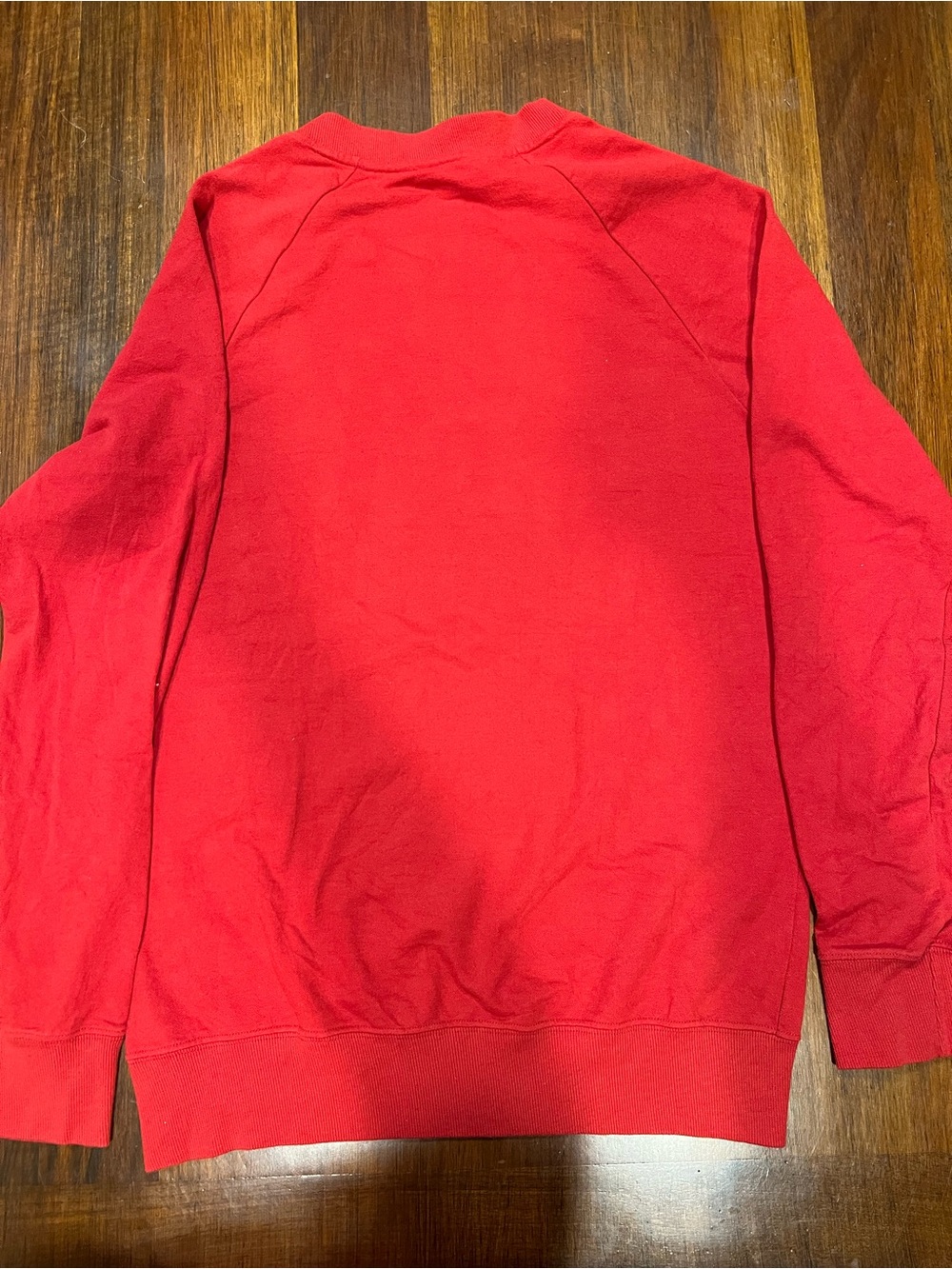 Adidas Los Angeles Clippers Crewneck Sweatshirt Red with Blue & White Accents - Picture 4 of 4